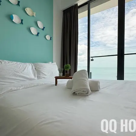 Nice Seaview Water Front Apartment 3R3B 超舒适海景房间-3房3卫 Port Dickson Bagian luar foto