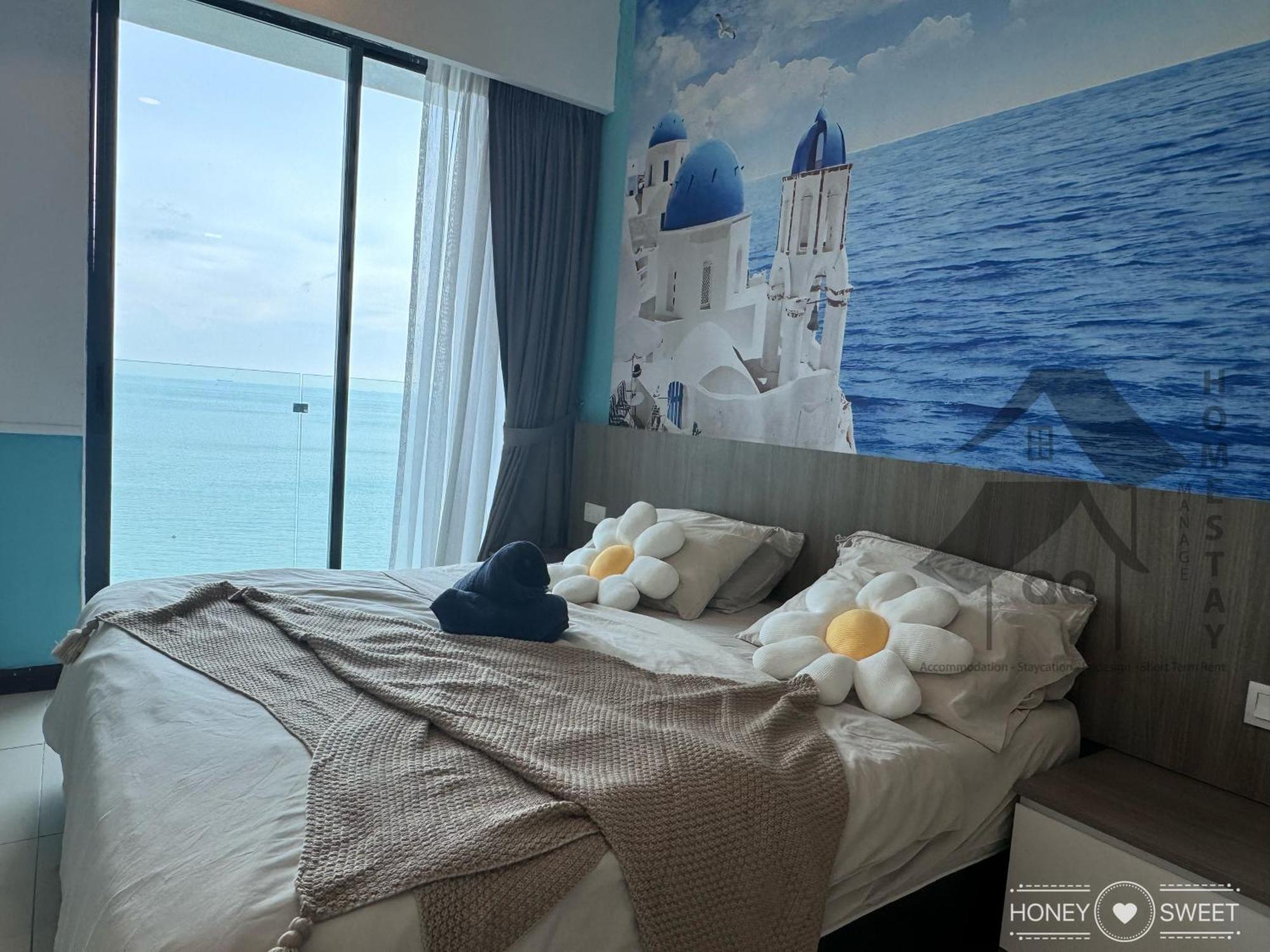 Apartment Seaview Water Front 3r3b 超舒适海景房间-3房3卫