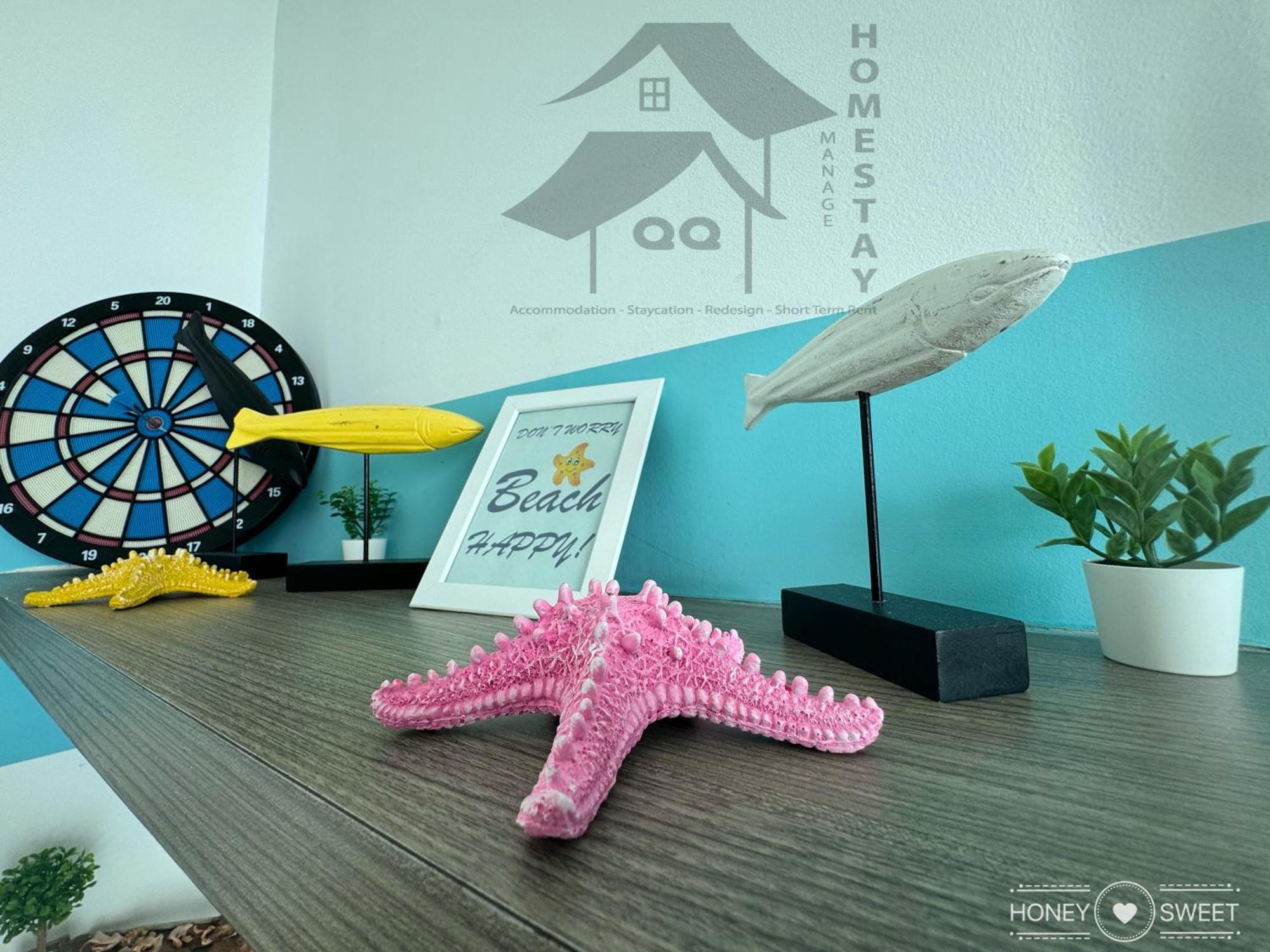 Apartment Seaview Water Front 3r3b 超舒适海景房间-3房3卫 *