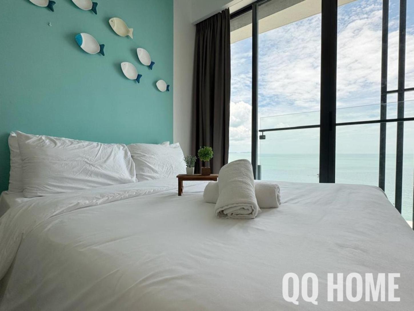 Apartment Seaview Water Front 3r3b 超舒适海景房间-3房3卫